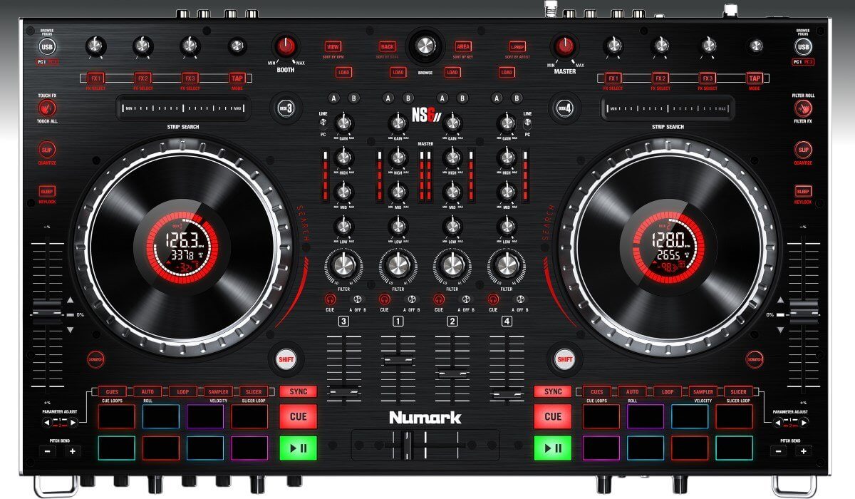 How to connect denon mc7000 and traktor pro 2 0